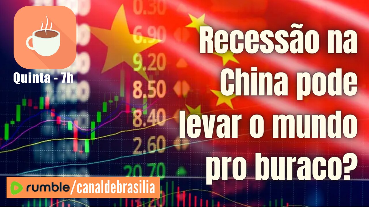 Recessão na China pode levar o mundo pro buraco?