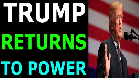 BLACKOUTS & INTERNET DOWN! TRUMP RETURNS TO POWER