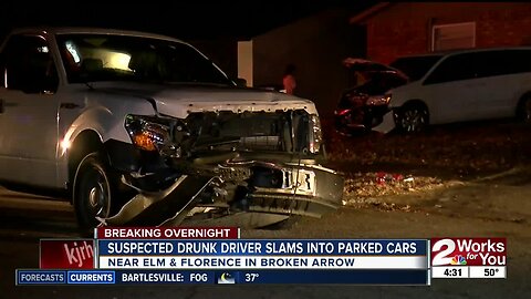 Trail of destruction in Broken Arrow neighborhood