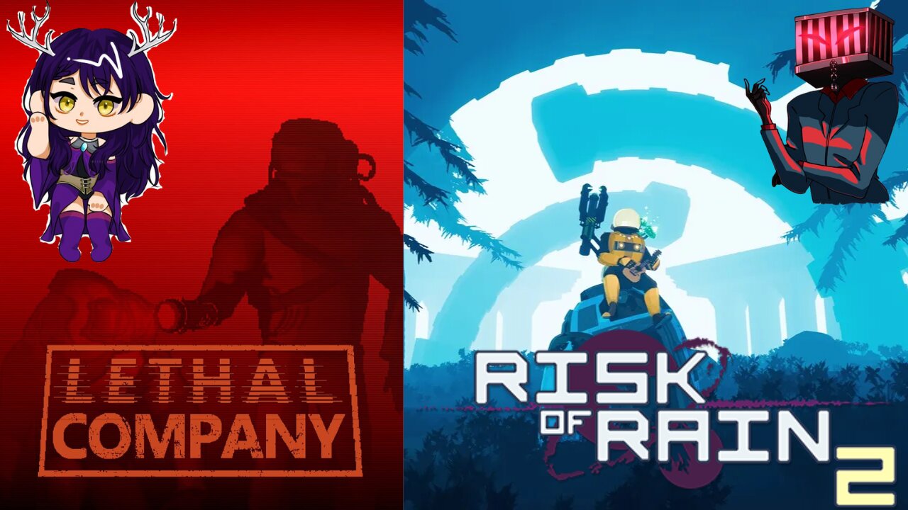 Risk of Lethal Company | Lethal Company X Risk of Rain 2 Funny Moments