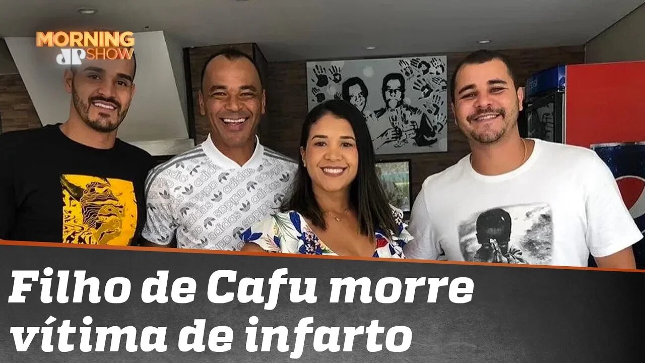 Filho do pentacampeão Cafu morre vítima de infarto