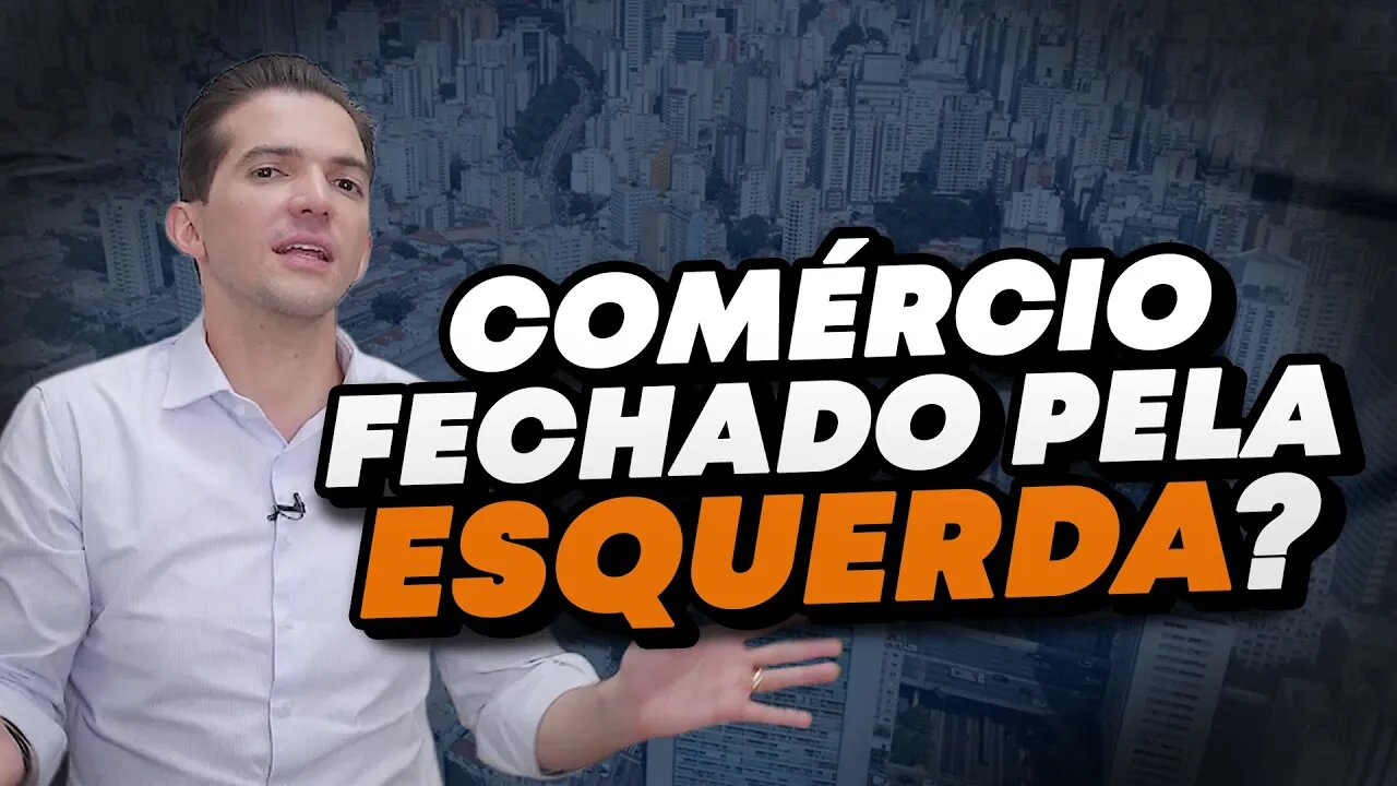 A esquerda quer obrigar comerciantes de São Paulo trabalharem de graça!