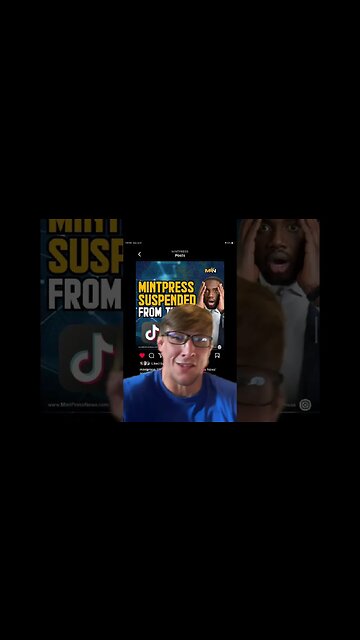 TikTok Suspended MintPressNews - join our campaign on Indiegogo today!