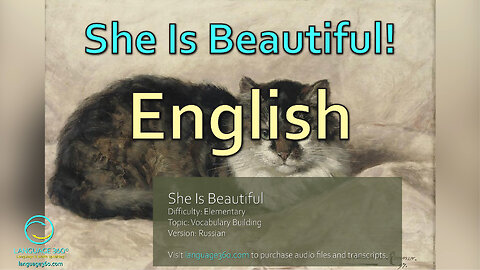 She Is Beautiful: English