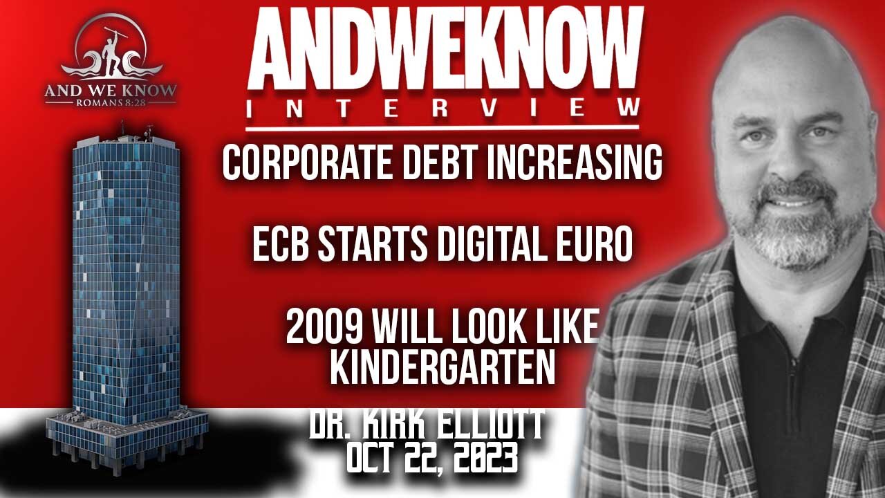 10.22.23: LT W/ DR. ELLIOTT: DEBT INCREASES, BANKS CLOSING, 2009 WILL LOOK LIKE KINDERGARTEN, PRAY!