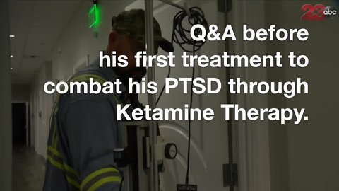 Q&A with a local veteran before his first Ketamine infusion to battle PTSD
