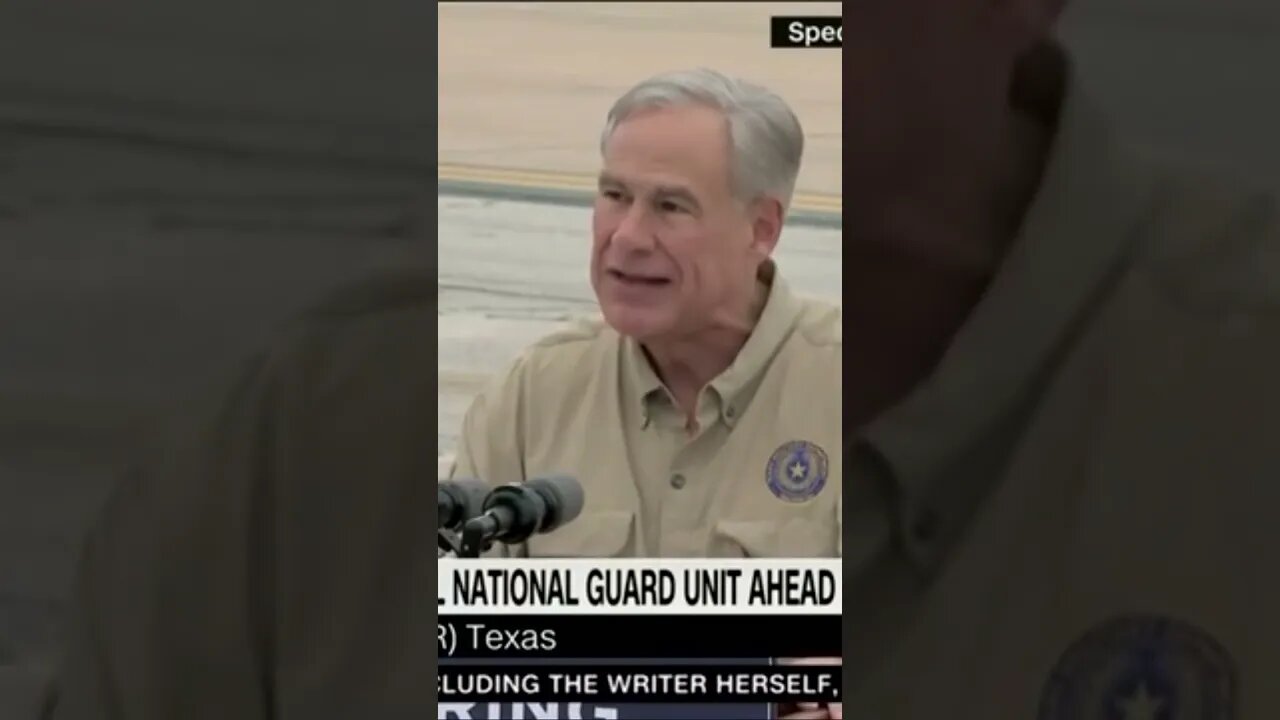 Gov. Greg Abbott Announces Special National Guard Unit Ahead of Title 42 End