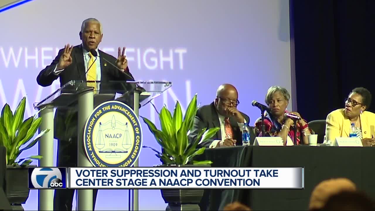 Voter suppression and turnout take center stage at NAACP Convention