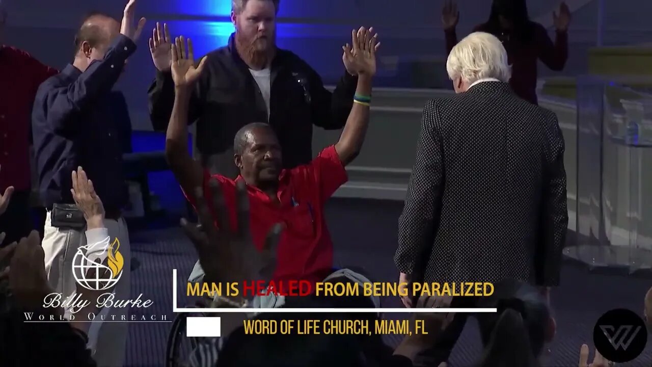 Man is HEALED from Begin Paralyzed!