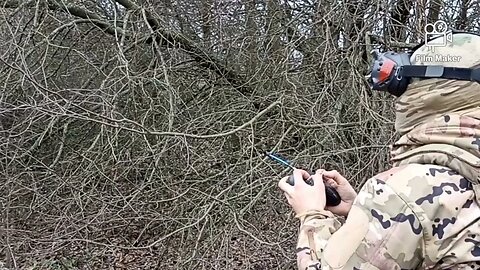 The combat operation of Kalashnikov quadcopter with AGS-17 grenade payload in Ukraine Operation