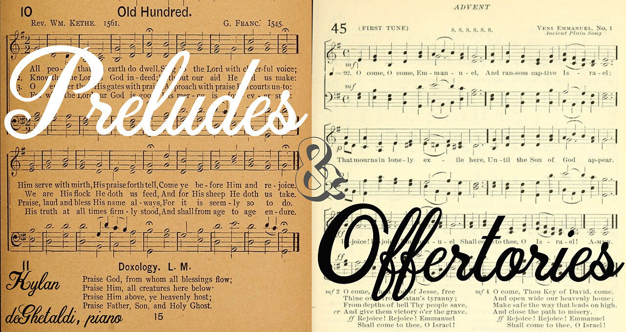 Preludes & Offertories - Kylan deGhetaldi, piano