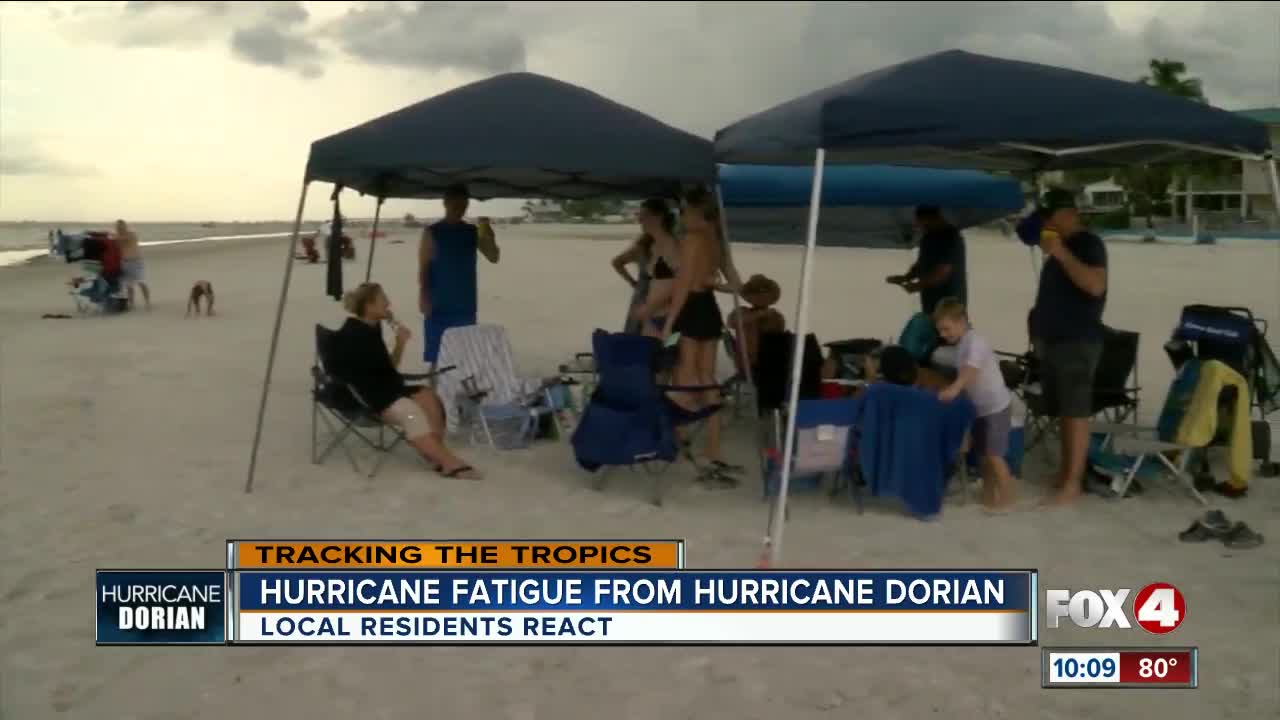 Hurricane fatigue sets in along Southwest Florida