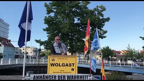 Wolgast - Heiko mit seinen Gedanken zur politischen Lage. Wie immer Klartext 04-07-2023