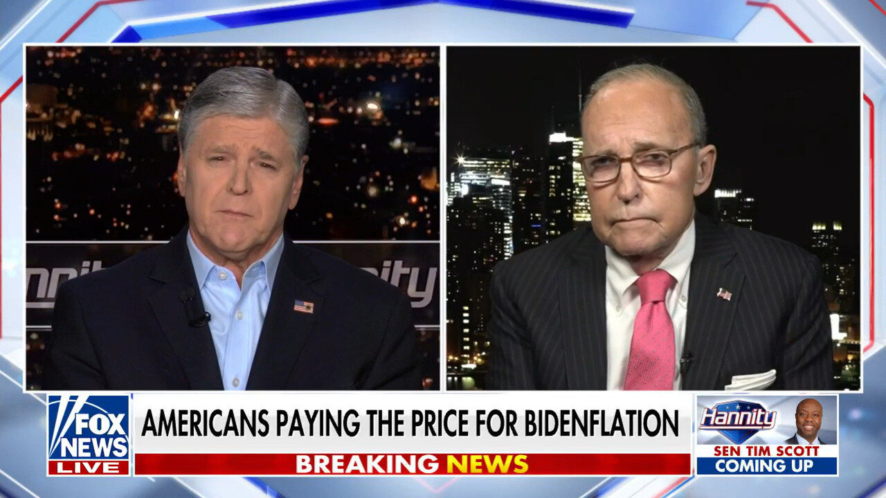 Larry Kudlow: Half The Country Thinks They Are In Financial Trouble