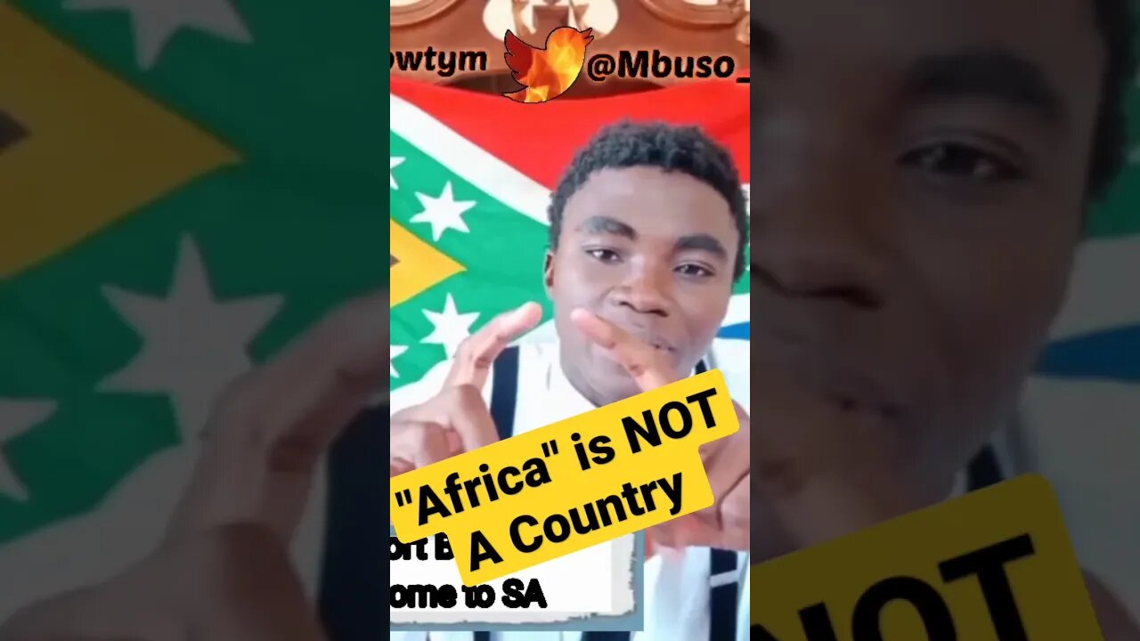 dear Americans: Africa is NOT A COUNTRY. South Africa is first world #passportbros #americans