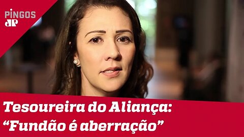 Tesoureira do Aliança chama 'fundão' de aberração