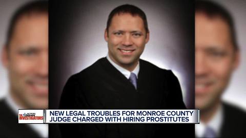 More legal troubles for Monroe County judge charged with hiring prostitutes