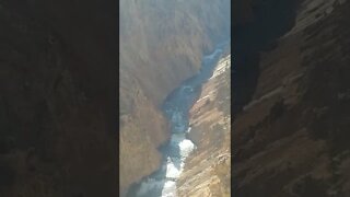 The Yellowstone River in the Grand Canyon of the Yellowstone