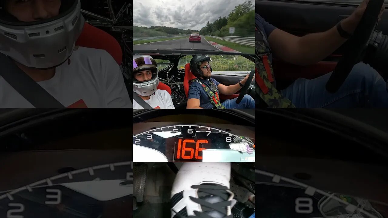 TERROR! K20 EK4 Honda Civic Type R // Nürburgring! #revlimiter