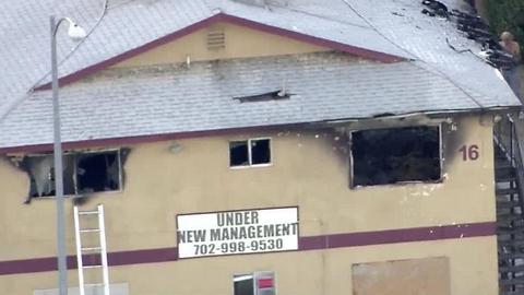 Henderson fire leaves apartment complex charred