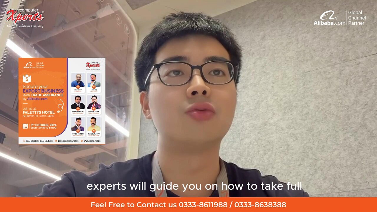 Join the Free Alibaba Export Training Seminar – 3rd Oct 2024, Lahore