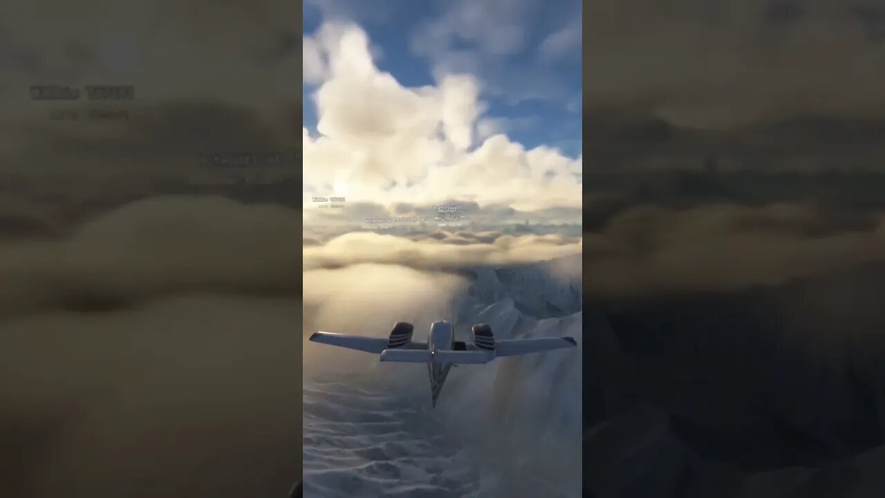When The Live Weather Blows You Away. #msfs2020 #pa44 #alaska