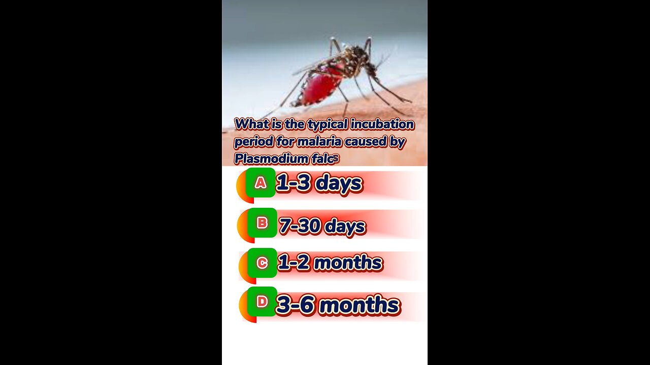 Malaria disease question answere mcqs #malaria #infection #3dmedico #virus #bacteria #protozoa