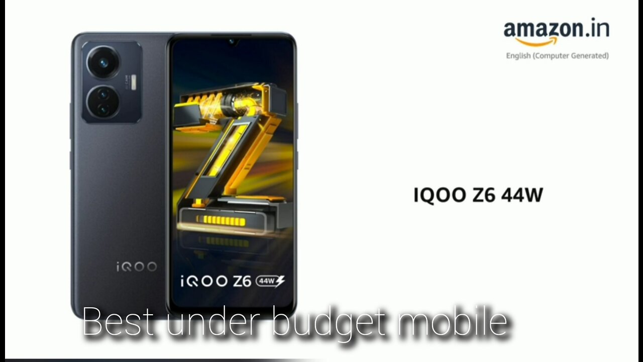 IQOO Z6 BEST UNDER BUDGET MOBILE