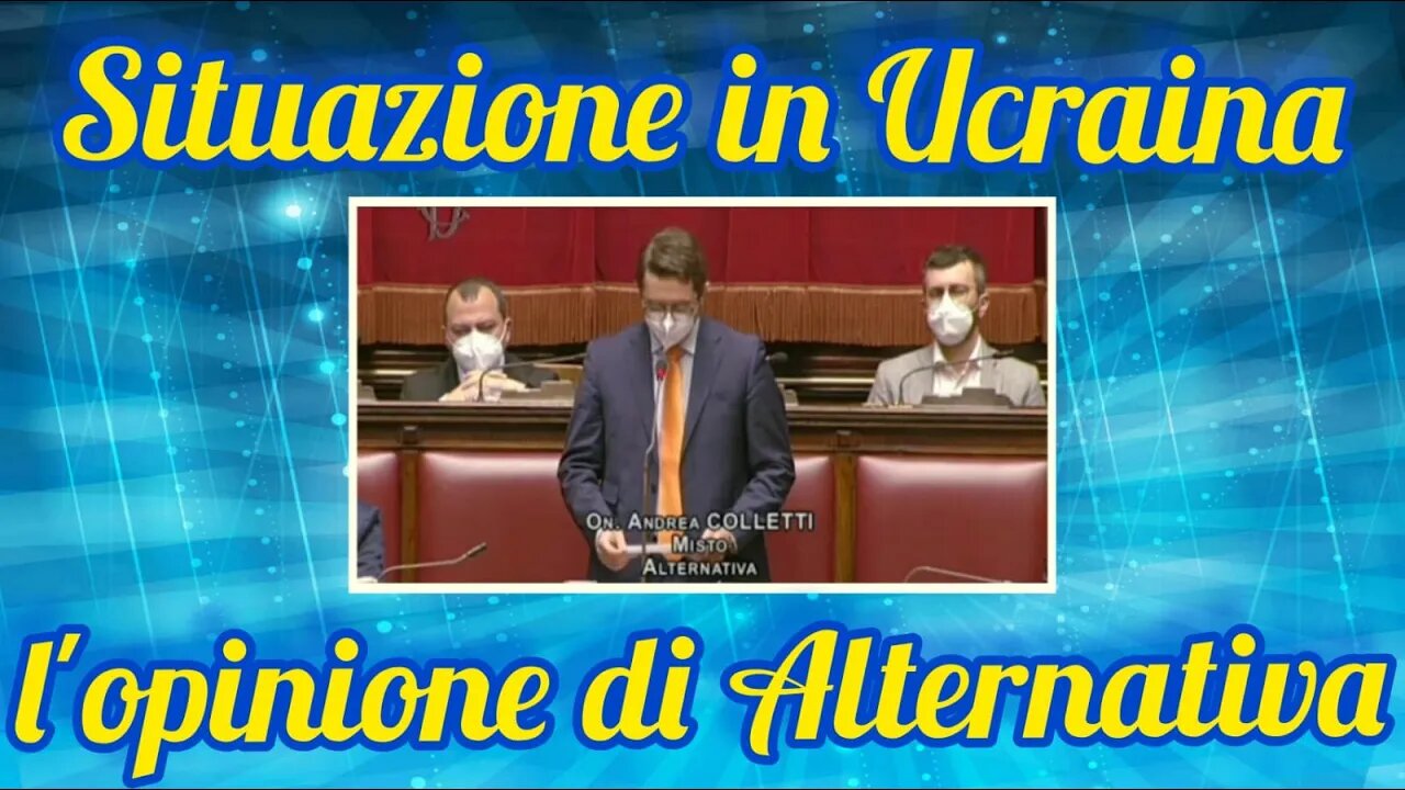 L'intervento alla Camera e al Senato di ALTERNATIVA