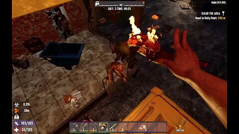 2nd Night 7D2D Ironman solo Feral Sense part 3