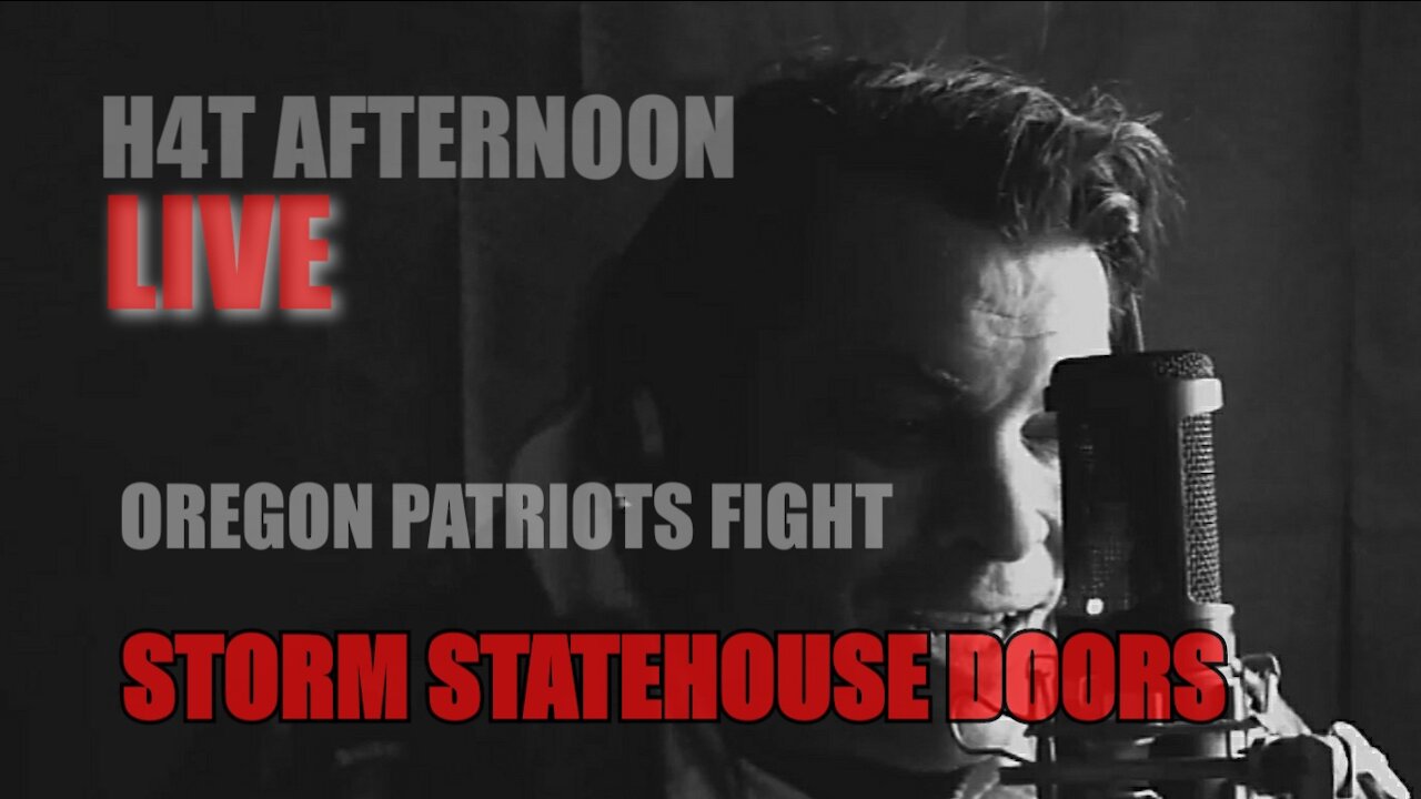 OREGON PATRIOTS BEAR MACE PAST COPS AND ENTER STATE HOUSE OVER COVID H4T AFTERNOON LIVE