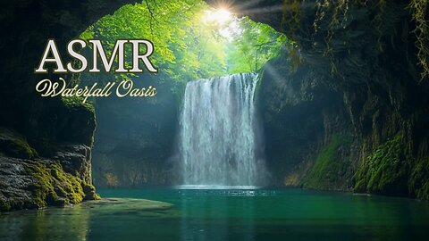 ASMR Waterfall Sounds for Deep Sleep and Soothin Relaxation