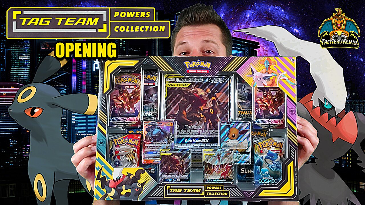 Tag Team Powers Collection | Umbreon & Darkrai GX | Pokemon Cards Opening