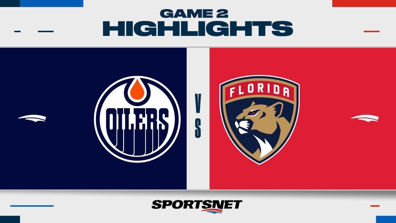 Stanley Cup Final Game 2 Highlights _ Oilers vs. Panthers - June 10, 2024