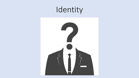 Identity --- 2022 MAR. 6 --- Brandon Swallow