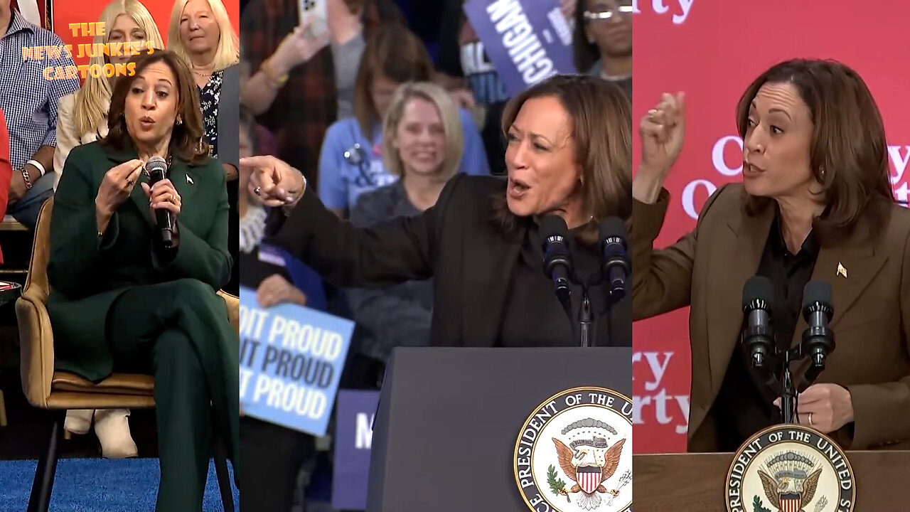 Kamala Harris: I'm the one who deserved to stand behind the seal of the President of the United States.