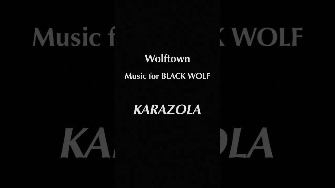 Wolftown - A song of sadness (Original Music)