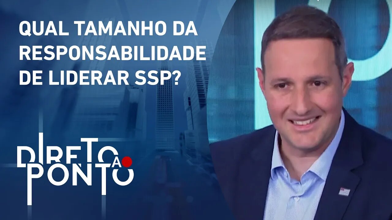 Derrite: “Montei uma equipe extremamente profissional na SSP e polícias” | DIRETO AO PONTO