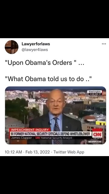 “Just doing what Obama told us to do