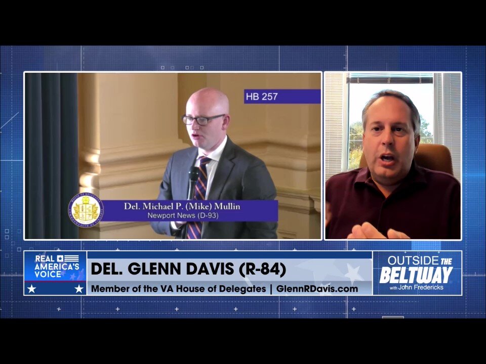 VA Del. Glenn Davis Dems Passed School Trans Bill With Full Knowledge