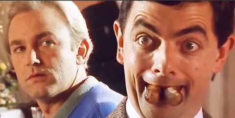 sausage & bean Part 2 (try not to laugh)Mr bean funny comedy video