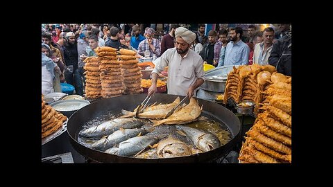 100KG FISH PAKORA SOLD DAILY | CRISPY FISH PAKODA RECIPE | GUJRANWALA STREET FOOD PAKORA FAROSH