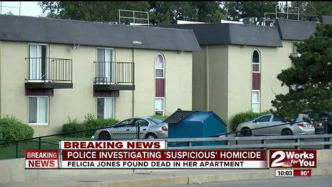 Detectives investigate Tulsa woman stabbed to death in apartment