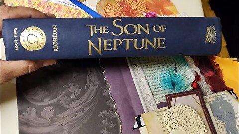 The Son of Neptune what I found in a book I bought at Goodwill...The War of Giants, etc