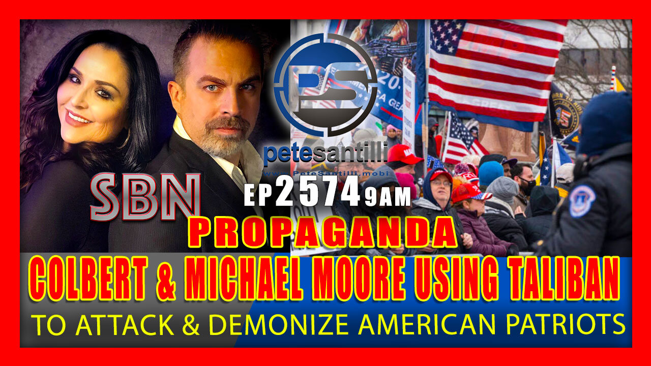 EP 2574-9AM COLBERT, MICHAEL MOORE & LEFTISTS USING TALIBAN PROPAGANDA TO DEMONIZE AMERICAN PATRIOTS