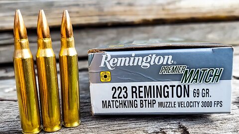 Remington Premier MATCH 223 - 69gr Matchking BTHP