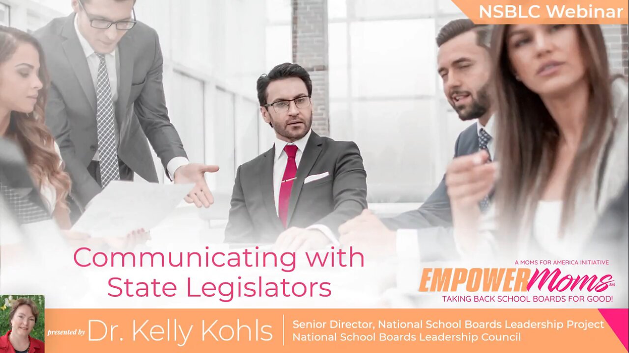 Webinar - Communicating with State Legislators