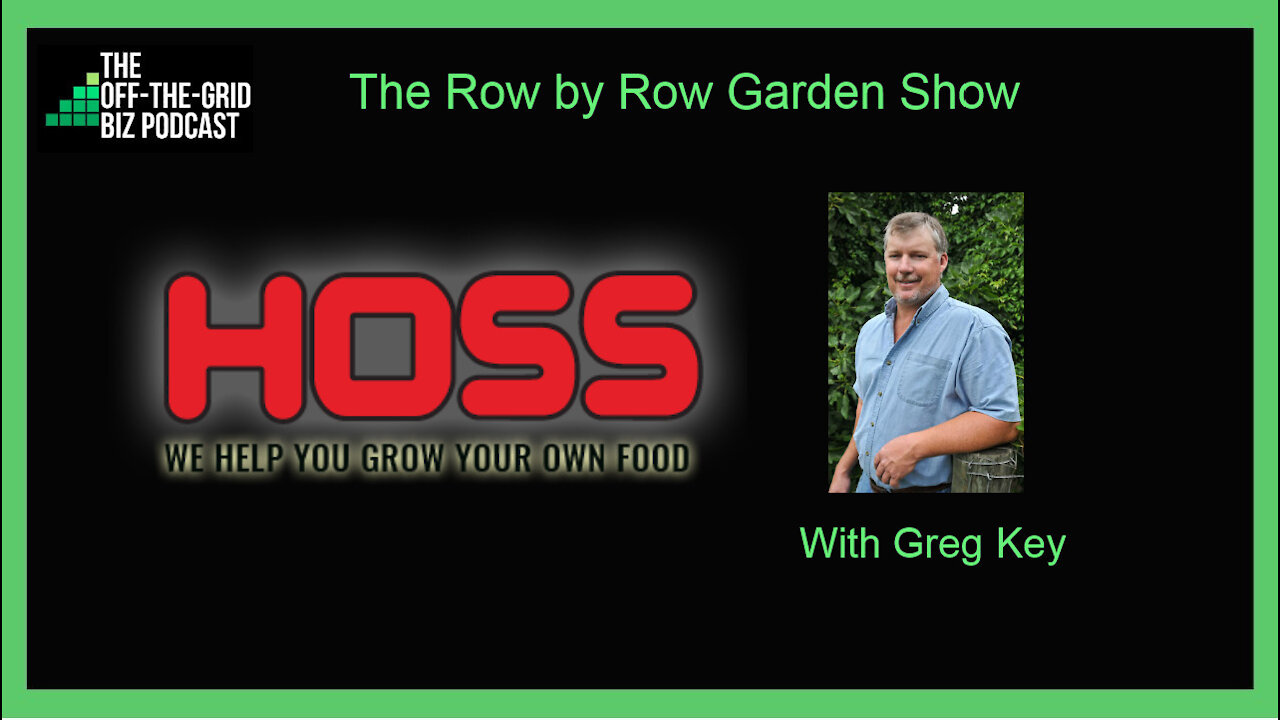 The Row by Row Garden Show (Hoss Tools, Greg Key)