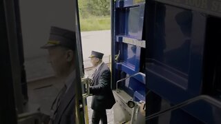 Real Train Conductor in Alaska!