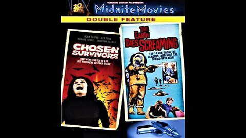CHOSEN SURVIVORS 1974 & THE EARTH DIES SCREAMING 1964 Apocalyptic Sci-Fi DOUBLE FEATURE